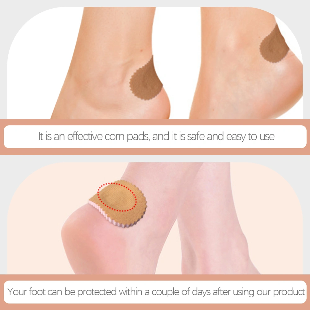 3 Sheets of Corn Patches Feet Callus Cushion Abrasion Proof Toe Protector Corn Pad