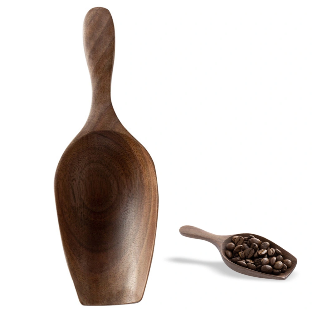 Wooden Coffee Bean Shovel Tea Shovel Wooden Grains Shovel Home Kitchen Gadgets