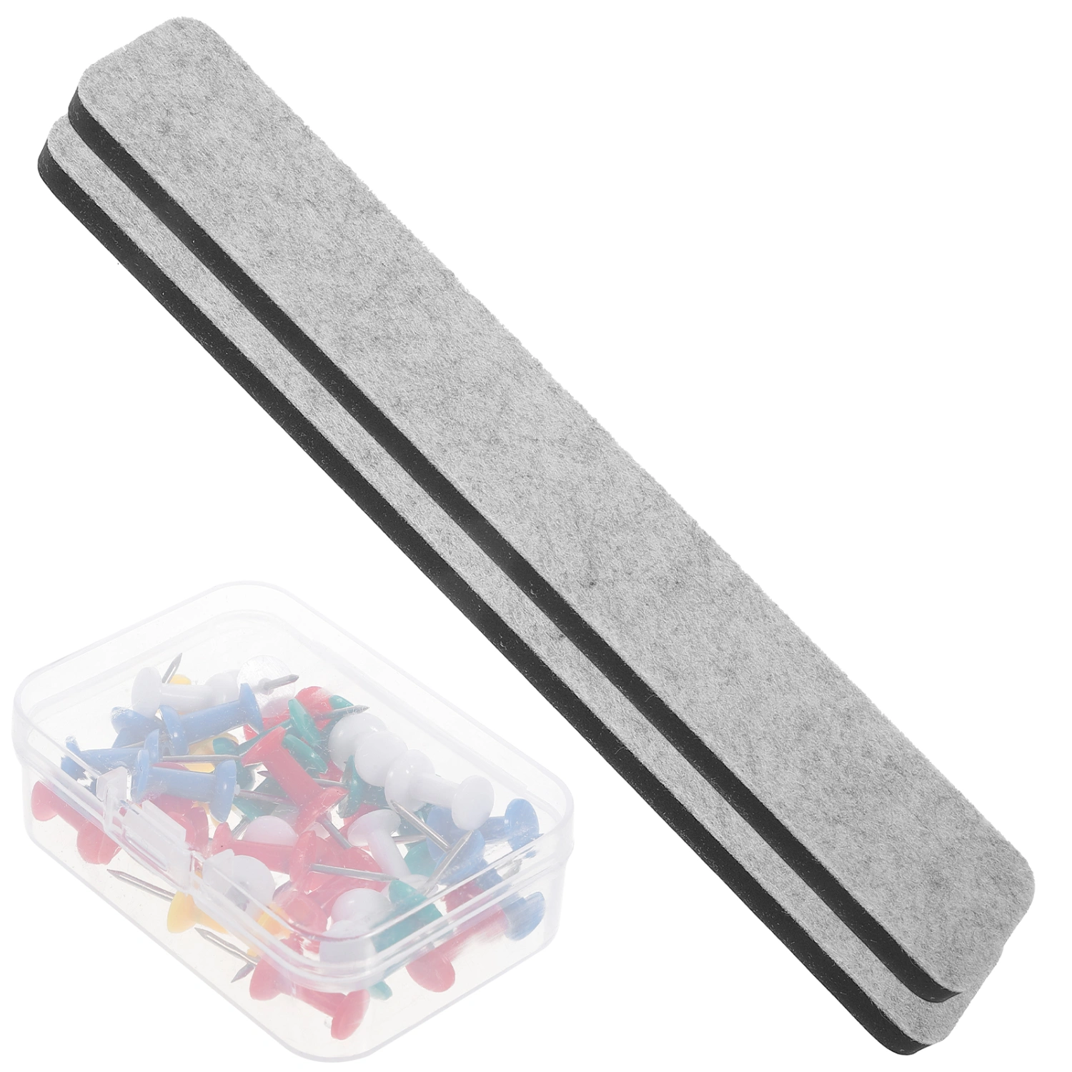 1 Set of Bulletin Board Strip Felt Bulletin Board Pin Boards Small Bulletin Board for Classroom