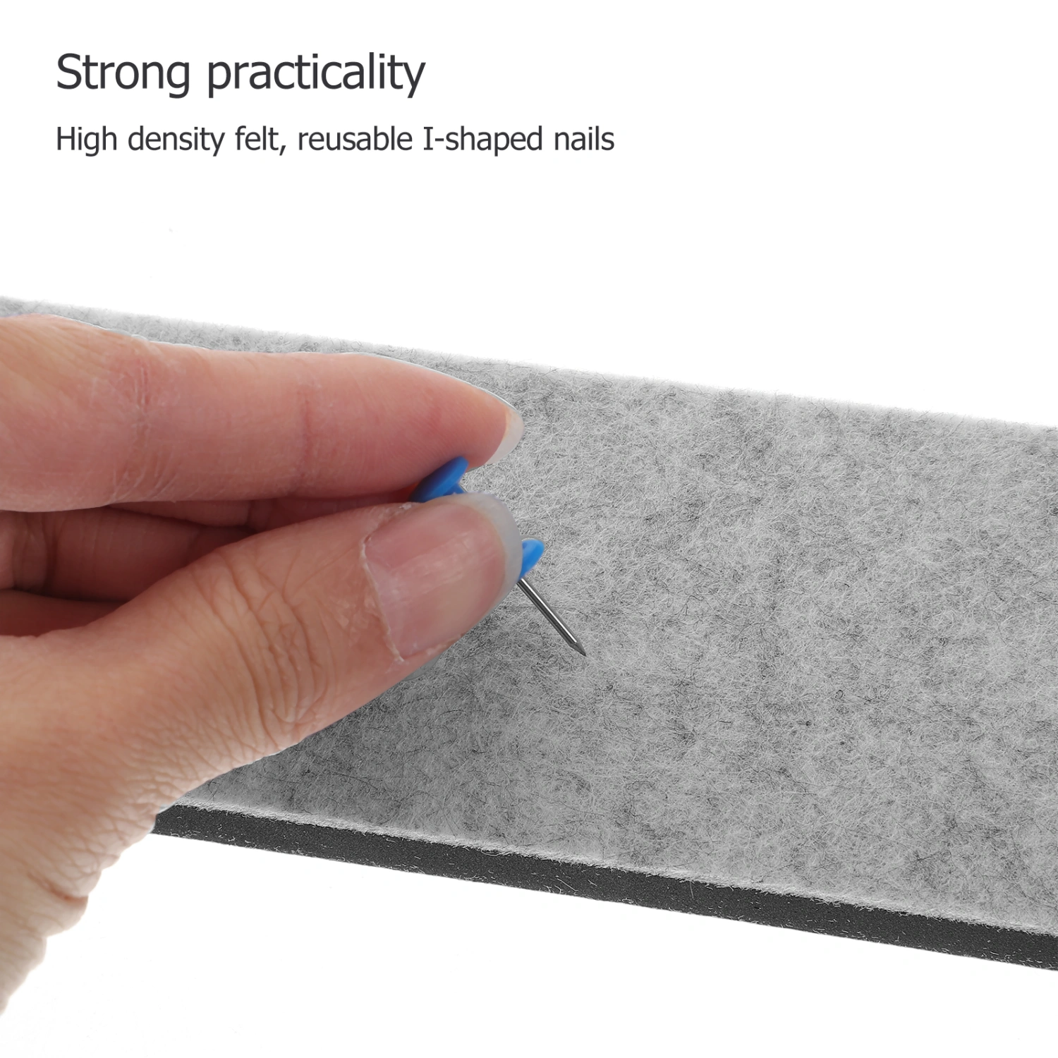 1 Set of Bulletin Board Strip Felt Bulletin Board Pin Boards Small Bulletin Board for Classroom