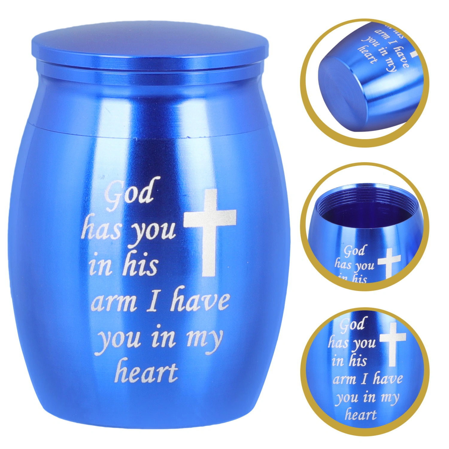 Dog Ashes Urn Memorial Cremated Box Bird Cinerary Casket Mini Tank Cremation Tank for Pet
