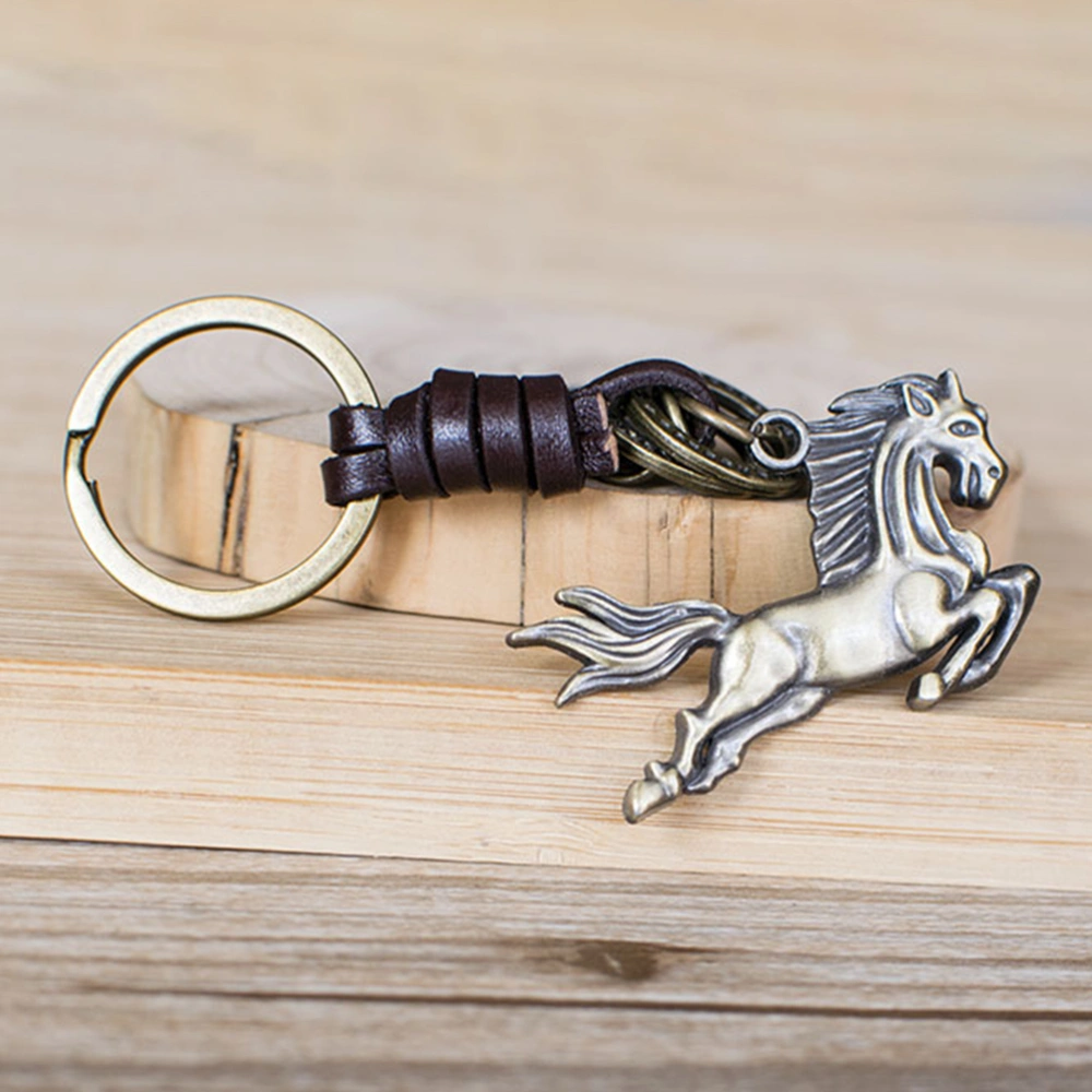 Horse Keychain Metal Horse Keyring Purse Backpack Hanging Pendant Animals Keyring