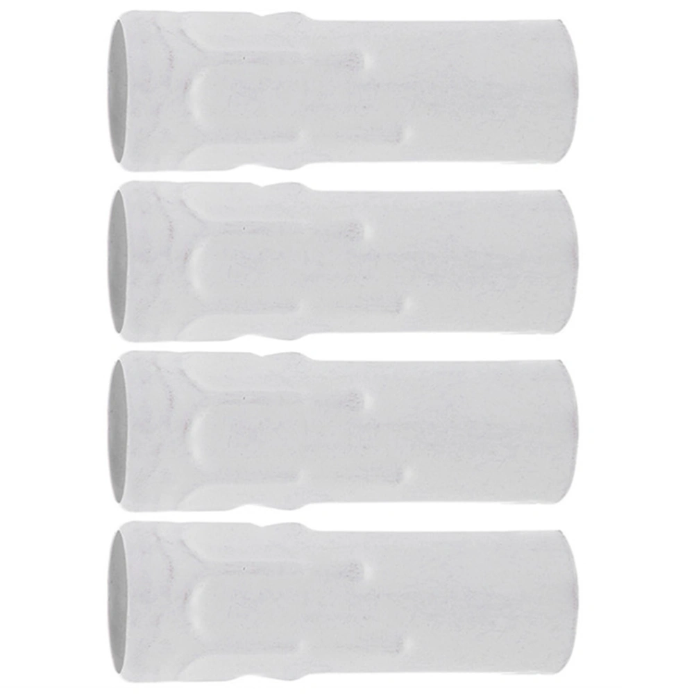 4pcs Flanging Sleeve E14 Base Crystal Chandelier Candle Casing Lamp Base Sleeve