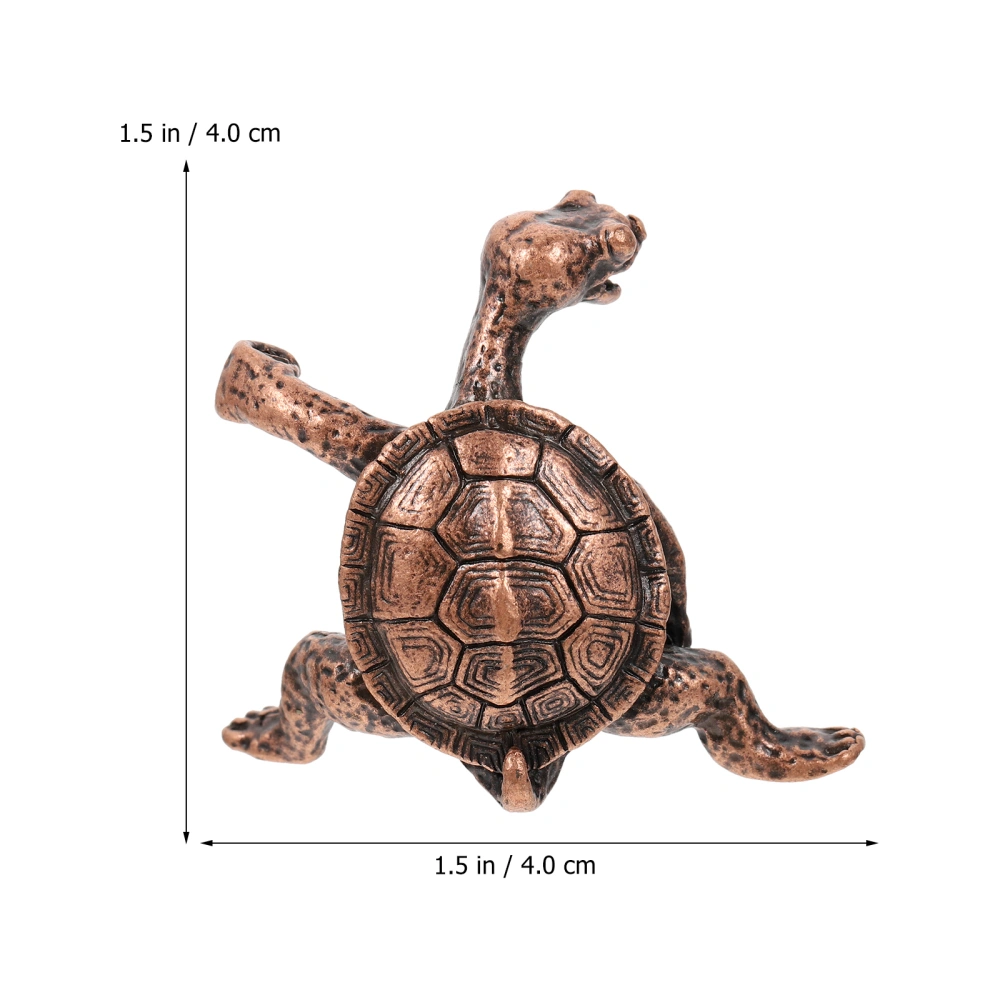 2Pcs Incense Stick Holder Metal Incense Burner Antique Turtle Shaped Incense Holder Home Decor