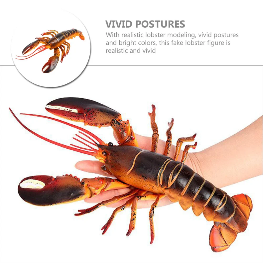 Simulation Lobster Model Lobster Figure Lobster Toy Simulation Animal Educational Model