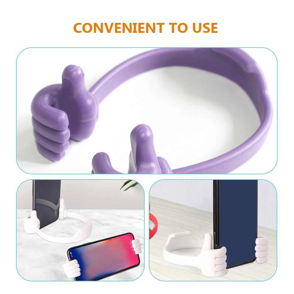 2Pcs Thumbs Up Phone Holders Portable Cell Phone Brackets Novelty Phone Stands Small Phone Holders