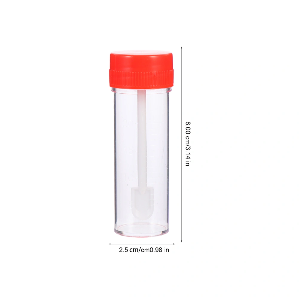 12pcs Single Use Sampling Tubes Stool Test Tubes Disposable Stool Sampling Tubes