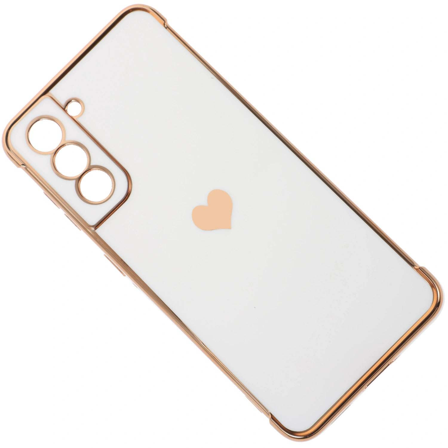 Sturdy Cell Phone Protector Simple Style Decorative Phone Shell For Women Compatible With Galaxy S21