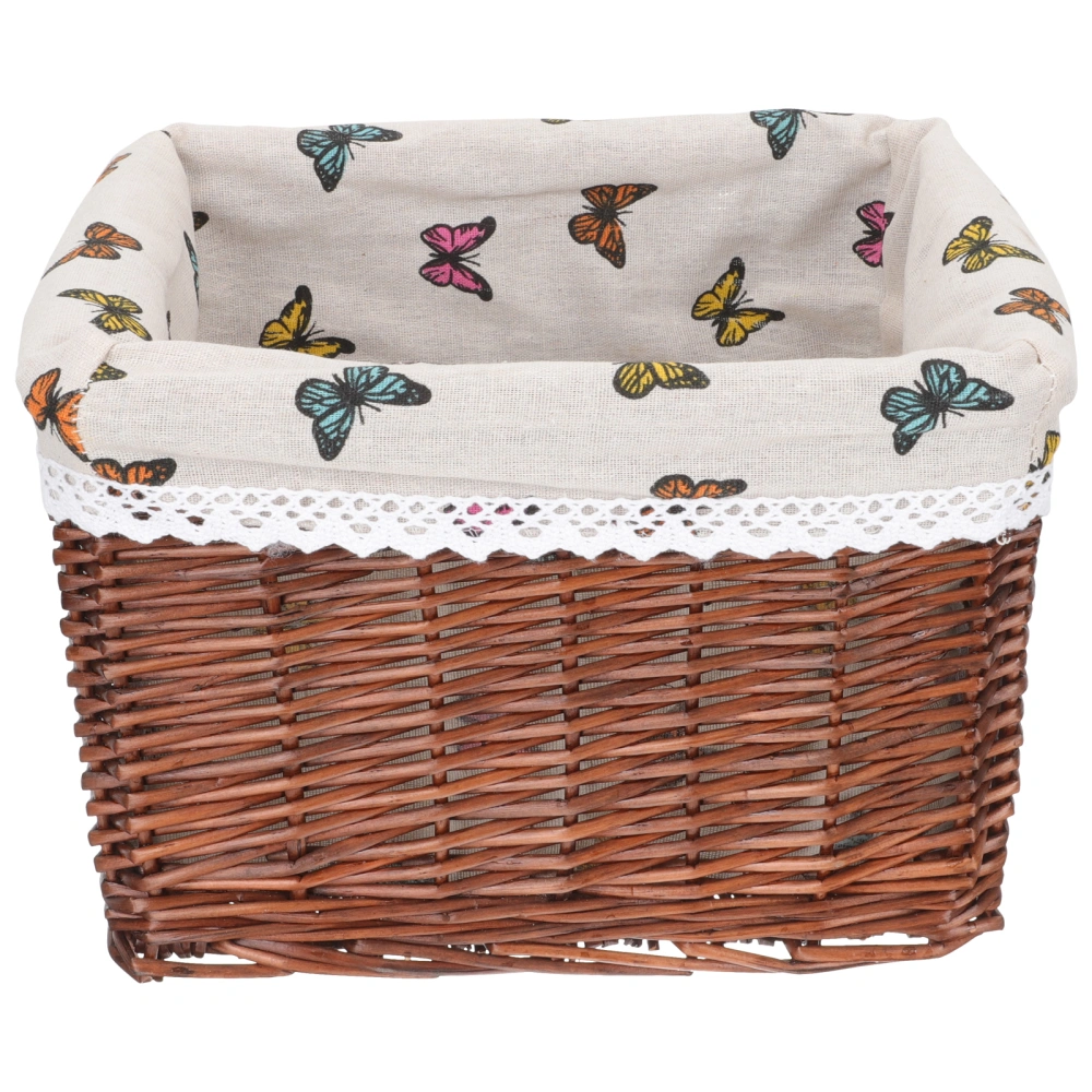 Imitation Wicker Dirty Clothes Basket Toys Storage Basket Sundries Basket