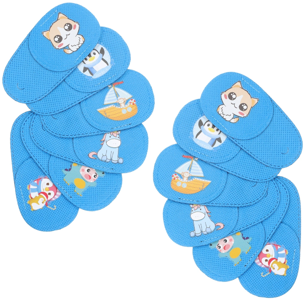 12Pcs Amblyopia Eye Patches For Glasses Treat Strabismus and Lazy Kids Eye Patch Eye Patch