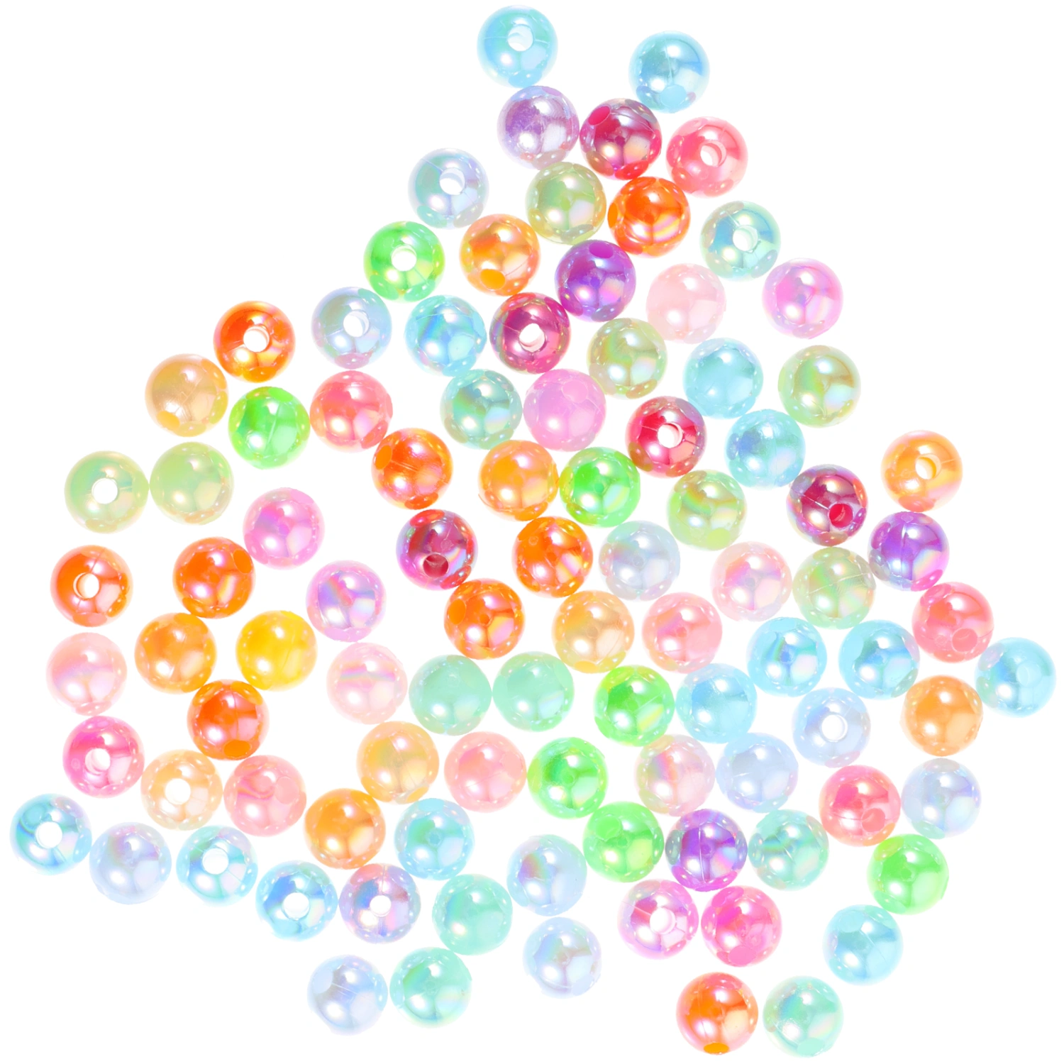 500pcs Small Beads Pearls Beads Colorful Pearl Beads Spacer Beads Diy Jewelry Making Beads