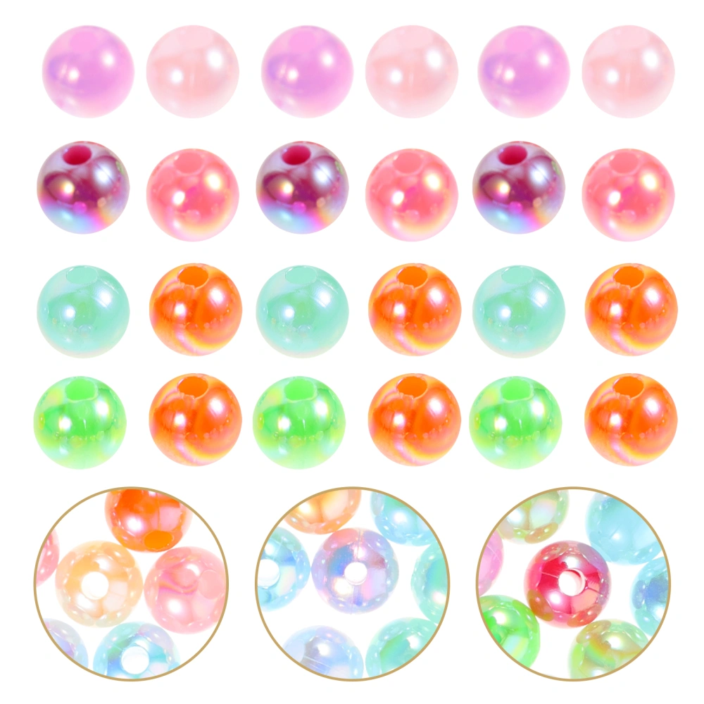 500pcs Small Beads Pearls Beads Colorful Pearl Beads Spacer Beads Diy Jewelry Making Beads