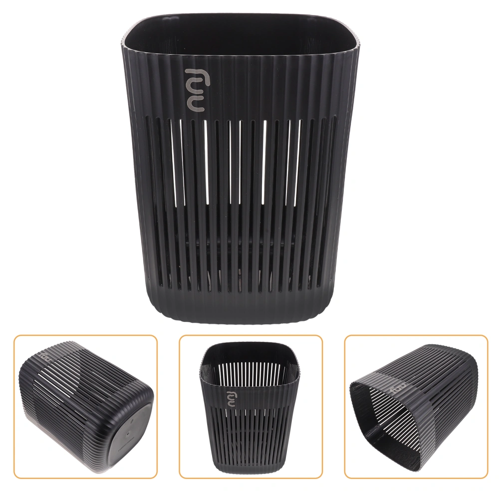 Household Indoors Trash Can Hollow Design Waste Bucket Practical Ventilated Garbage Can