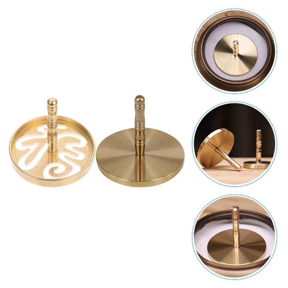 2pcs Incense Press Premium Incense Ash Press Seal Vintage Incense Forming Mould