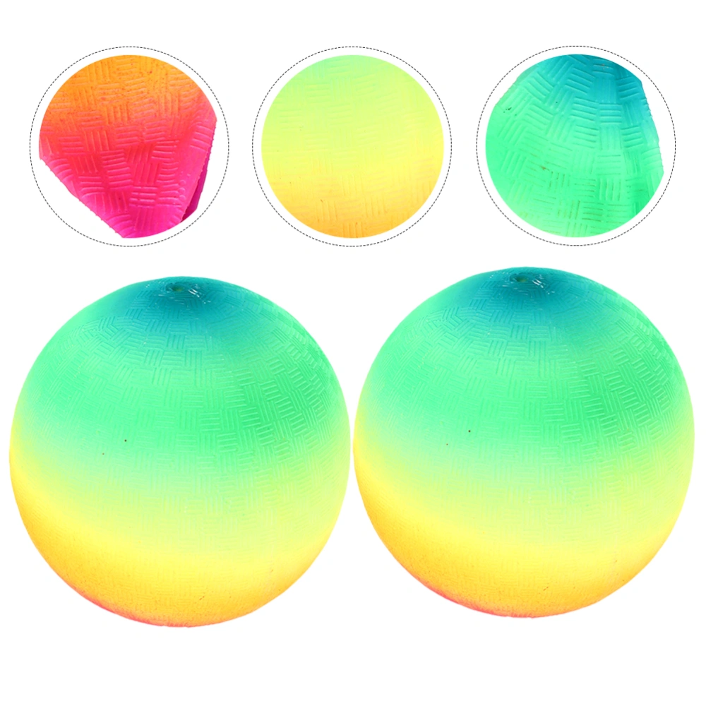 5Pcs Kids Patting Ball Outdoor Patting Ball Bouncy Ball Plaything Kids Indoor Ball Bouncy Ball