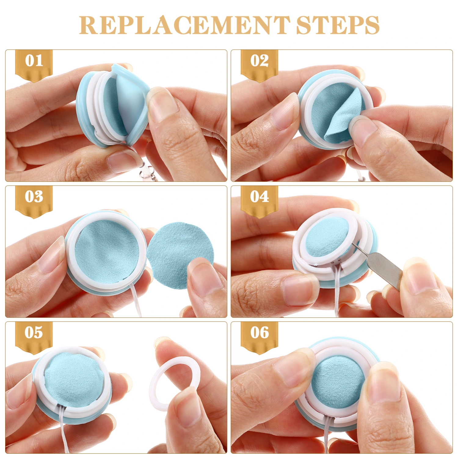 4 Pcs Phone Screen Cleaners Macaron Shaped Phone Cleaning Wipes Brushes Decorative Bag Pendants