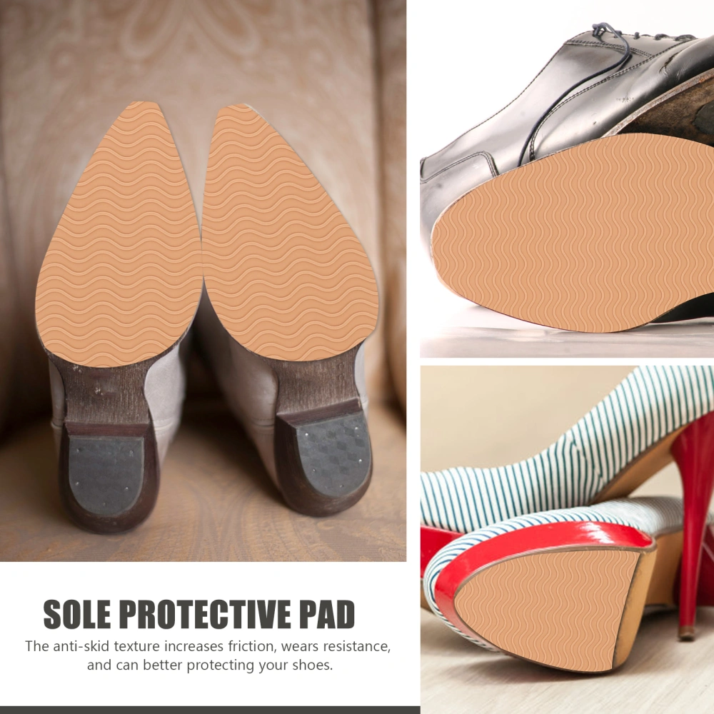 2Pcs Shoe Bottom Silicone Pad Sole Protector Sneaker Sole Cushions Non-Skid Shoe Pad