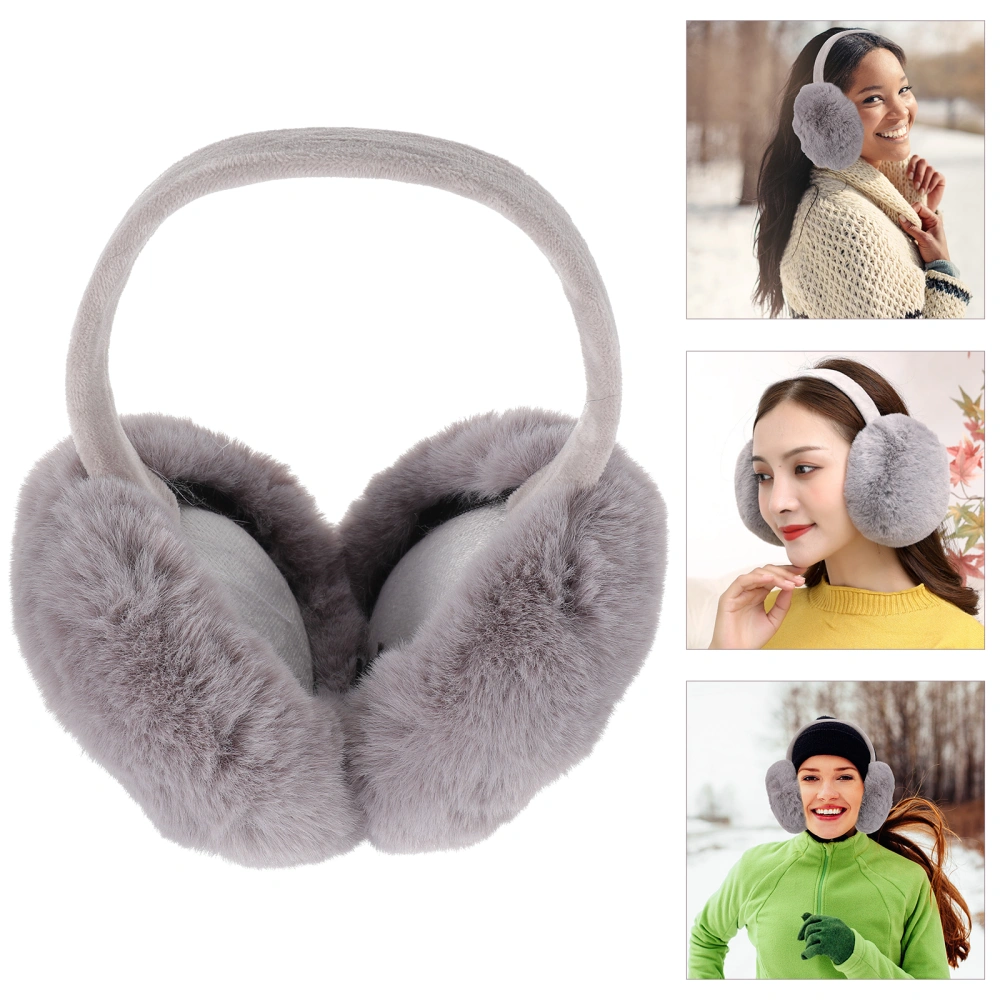 Reusable Earmuff Plush Ear Cover Plush Girl Earmuff Plush Headband Earmuff for Winter Use