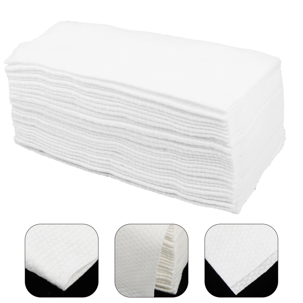 60Pcs Face Wash Cloth Supple Facial Tissue Disposable Face Towel Supple Face Cloth