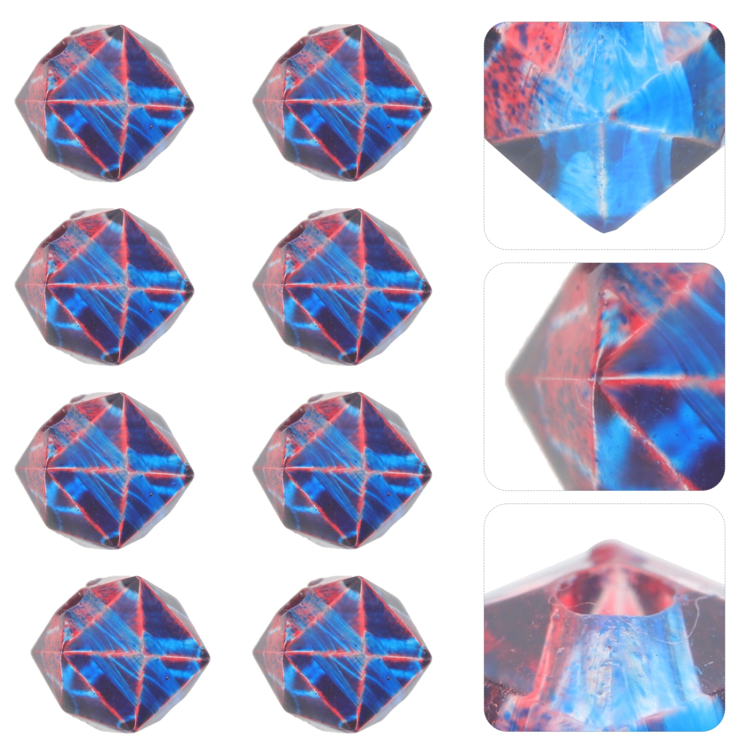 200pcs Acrylic DIY Beads Bracelet Making Acrylic Beads Jewelry DIY Acrylic Beads
