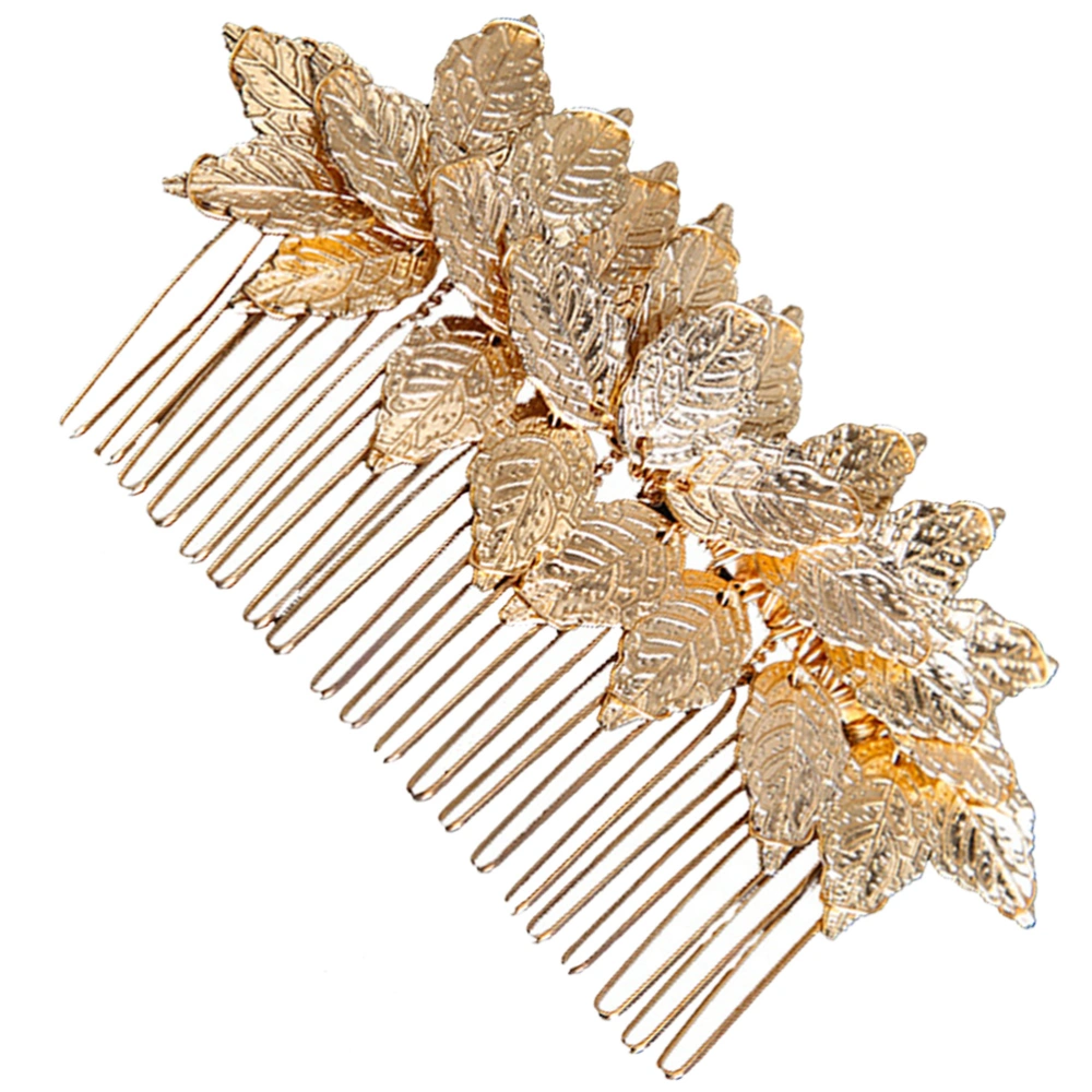 Leaf Bride Wedding Hair Comb Leaf Hair Comb Accessory Wedding Headpiece for Bridal Women