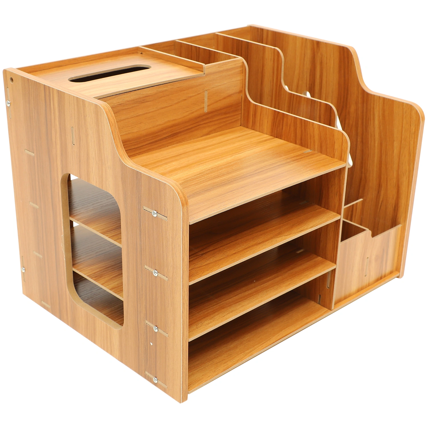 Desktop Files Holder Multi-layer Table Organizer Multi-use Desk Organizer Office Supply