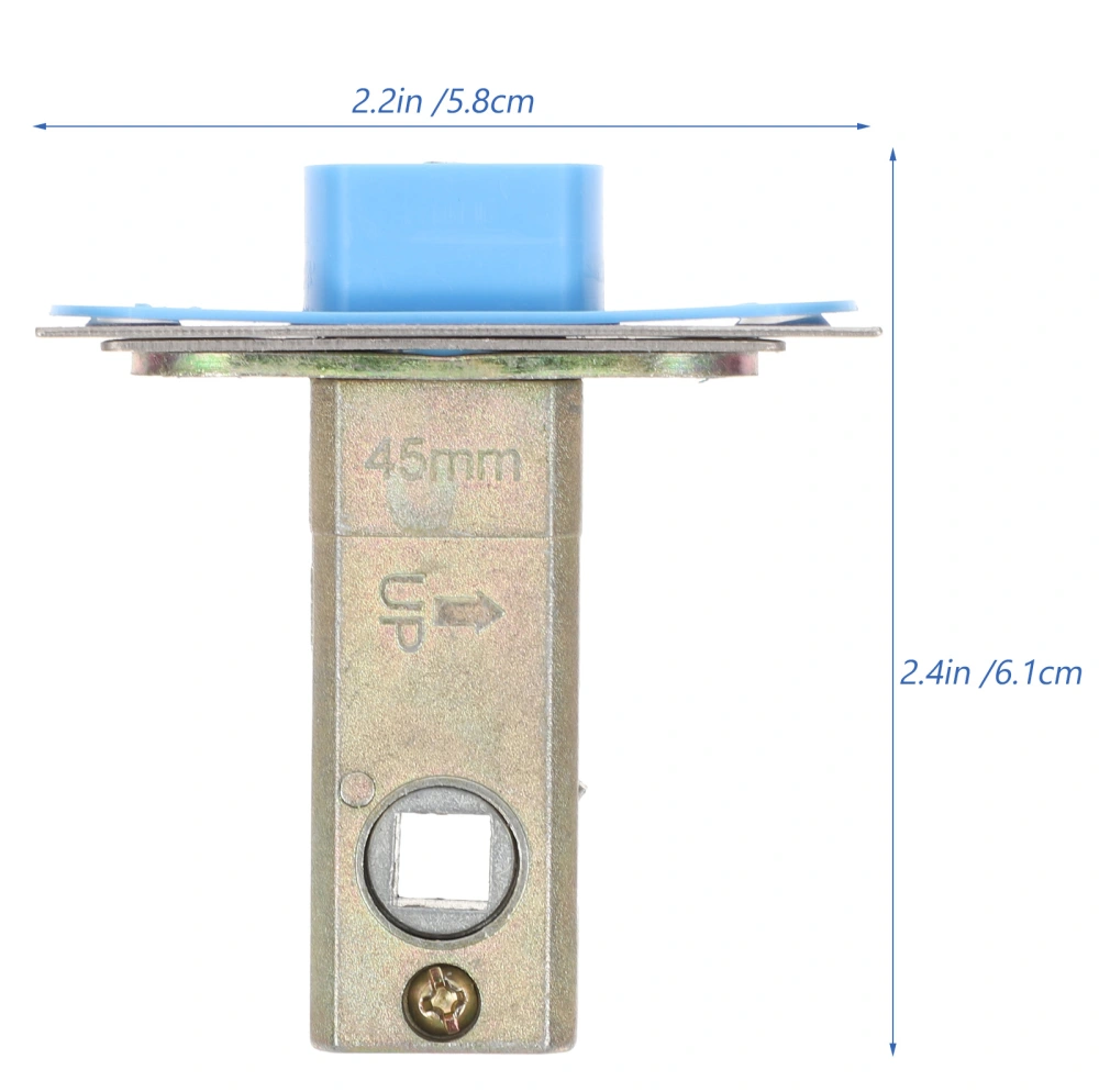 Tubular Mortice Latch Door Lock Stainless Steel Door Latch Wooden Door Bolt Lock Deadbolt