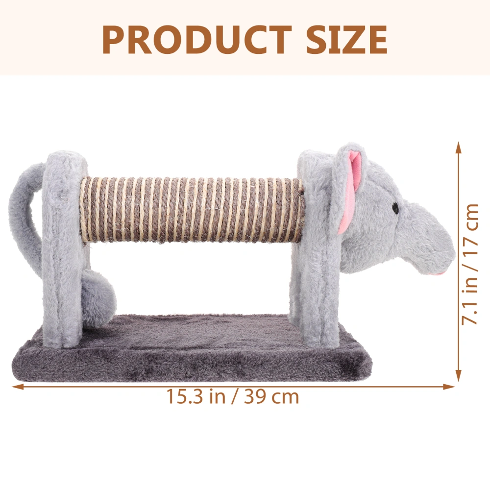 Wear-resistant Cat Scratcher Reusable Scratch Post Vertical Lovely Kitten Scratcher