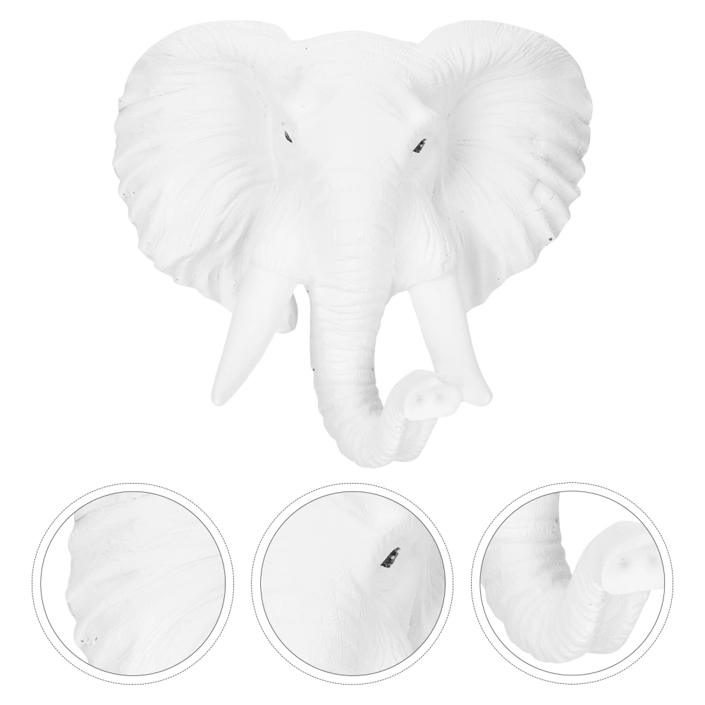 Wall Animal Head Resin Elephant Head Wall Art Decoration Wall Animal Head Decor