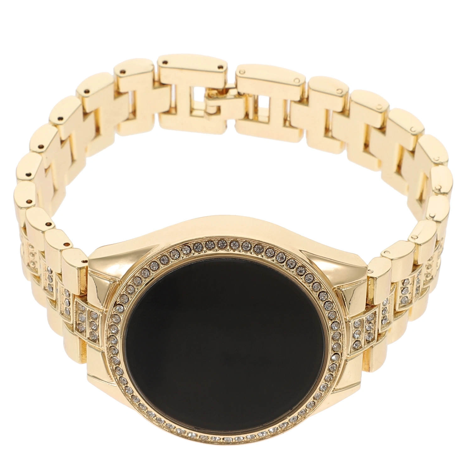 Women Rhinestone Watch LED Wrist Watch Shiny Rhinestone Embellished Watch