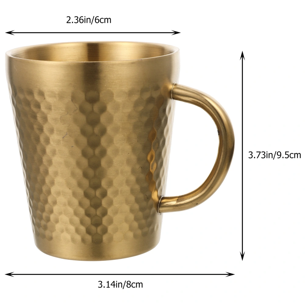 Coffee Cup Multifunction Mug Water Drinking Cup Drop Resistance Drinking Mug Cup(300ml)