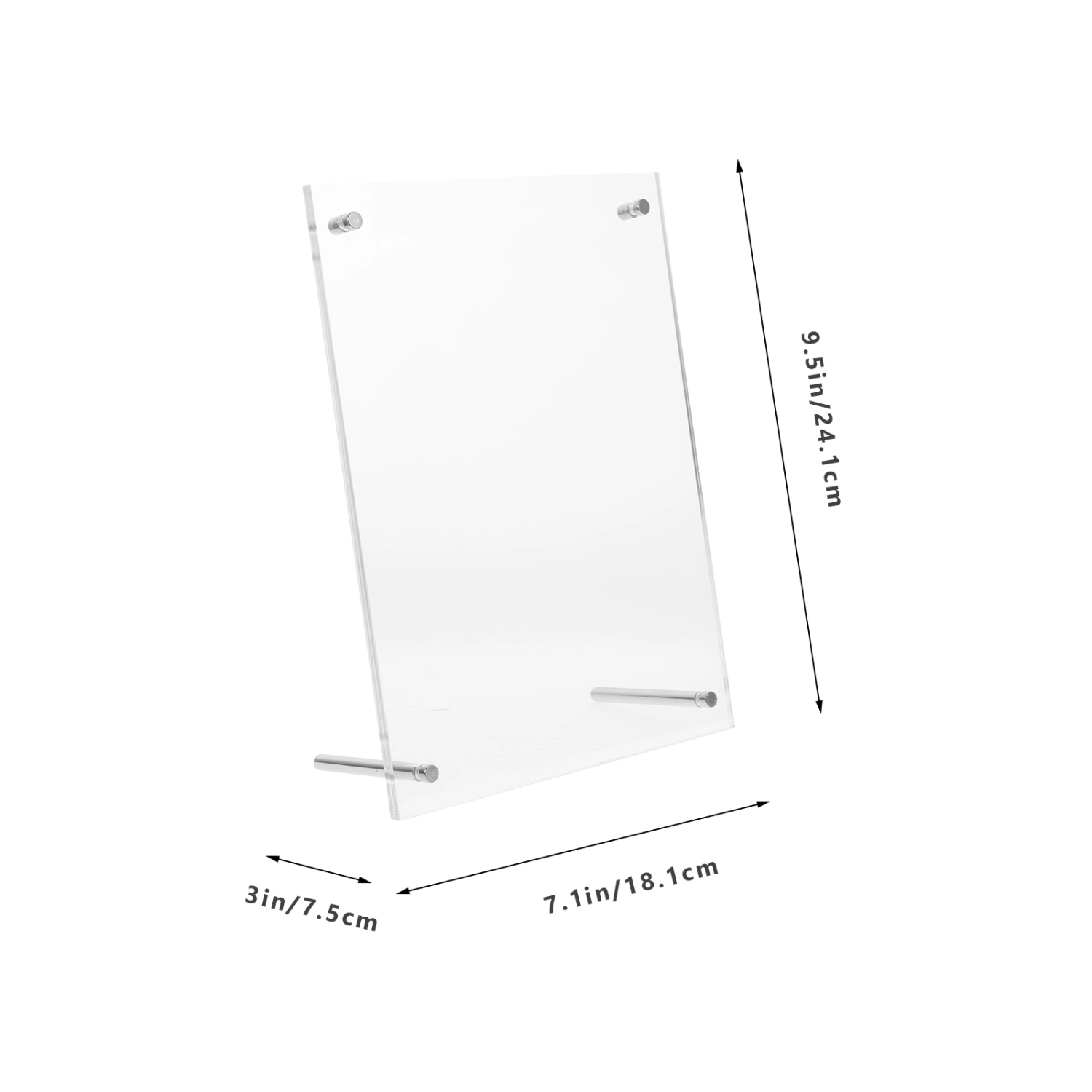 Acrylic Photo Frame Desktop Picture Frame Certificate Frame Display Frame