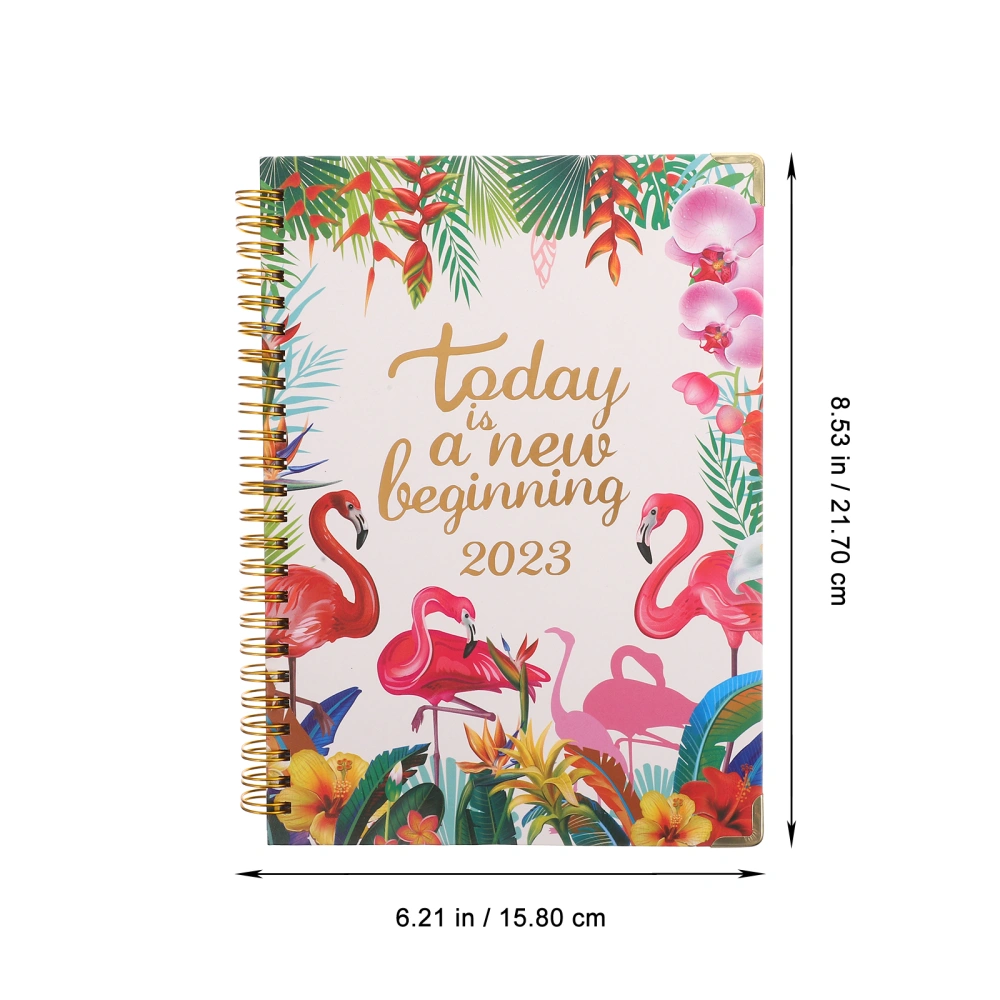 Decorative Planner Notebook Monthly Planner Multi-use Notebook Yearly Design Planner