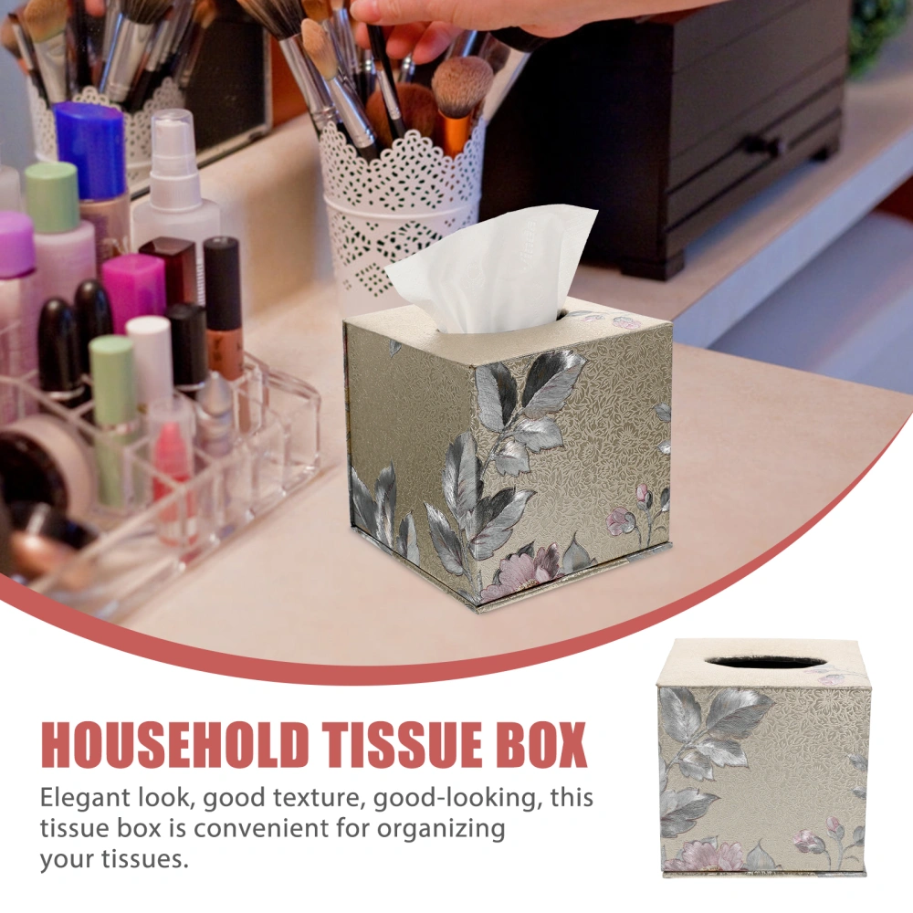 Reusable Tissue Box Decorative Napkin Holder Living Room Tissue Box Tissue Dispenser