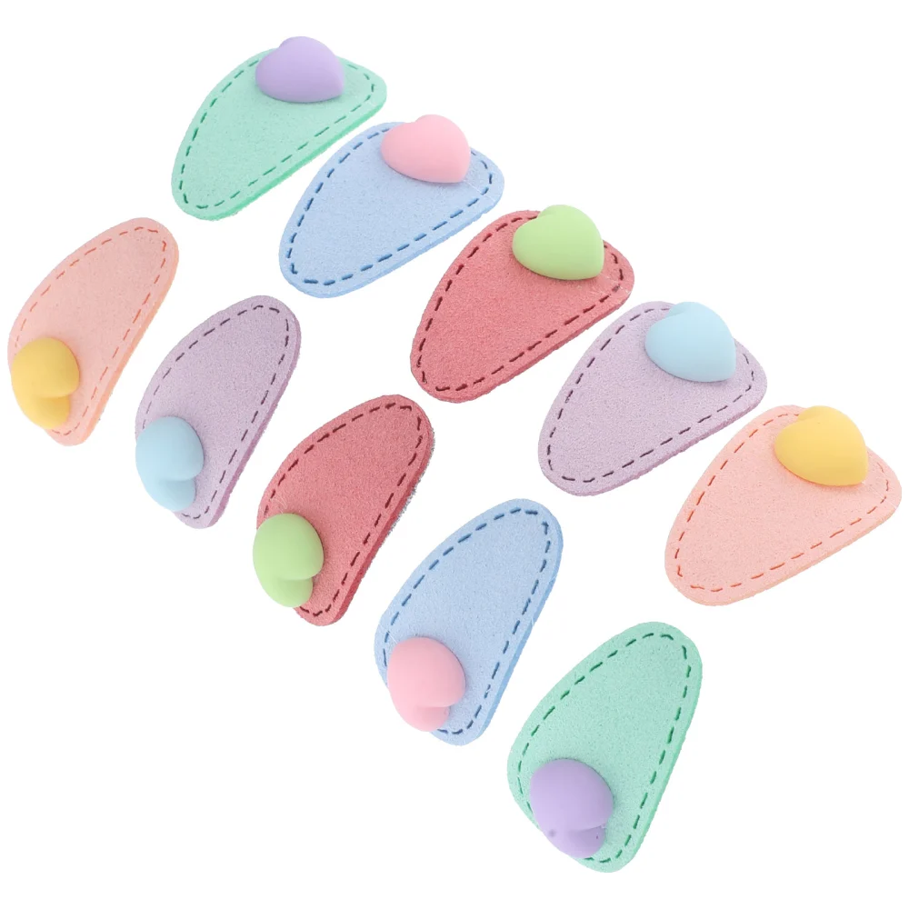 10 pcs Non-skid Snap Hair Clips Girl Snap Hair Clips Children Snap Hair Clips