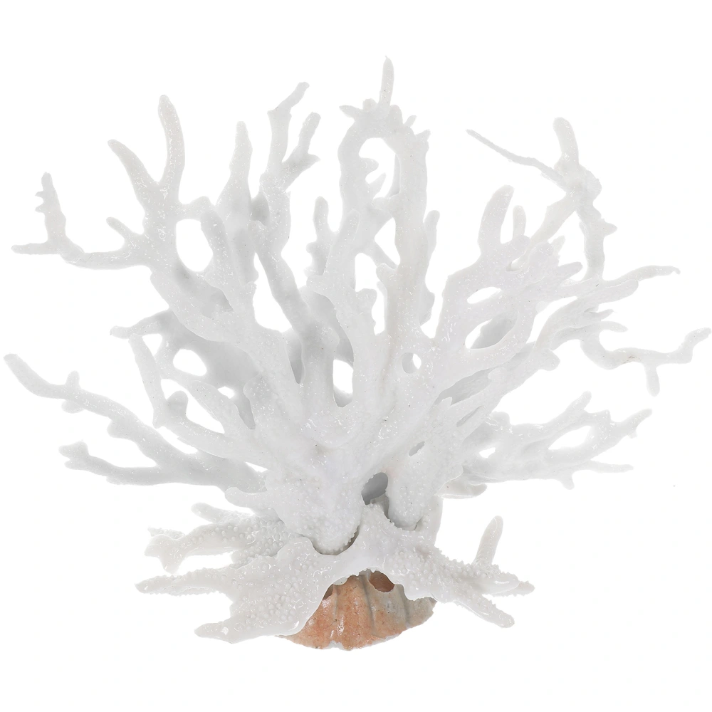 Fish Tank Plant Resin Coral Decor Artificial Coral  Aquarium Coral Home Landscape Coral Decor