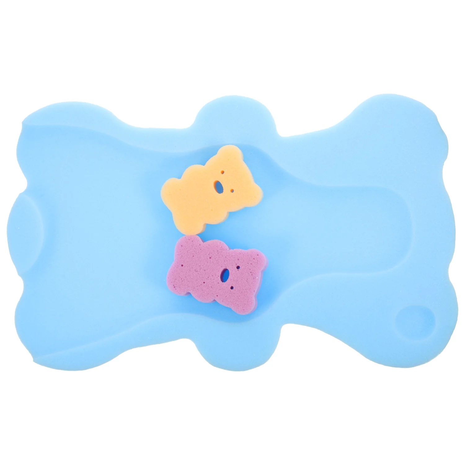 Baby Bath Sponge Baby Bath Cushion Infant Bath Mat Newborn Baby Bath Mat