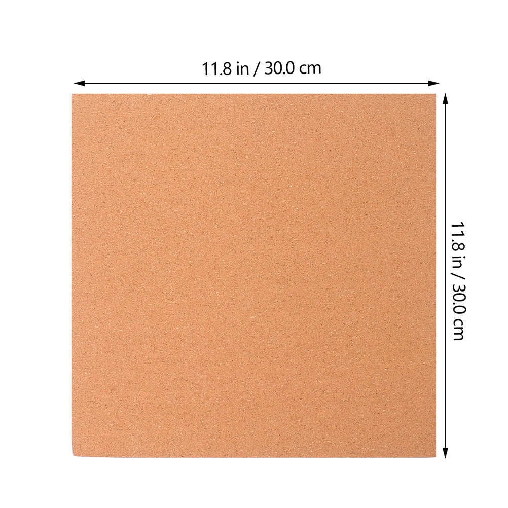 3Pcs Wall Cork Board Photo Display Cork Board Household Cork Board Reminder Bulletin Board