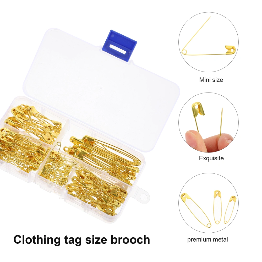 150Pcs Metal Safety Brooch Multi-function Safety Pin Clothes Fixing Brooch DIY Craft Making Pin