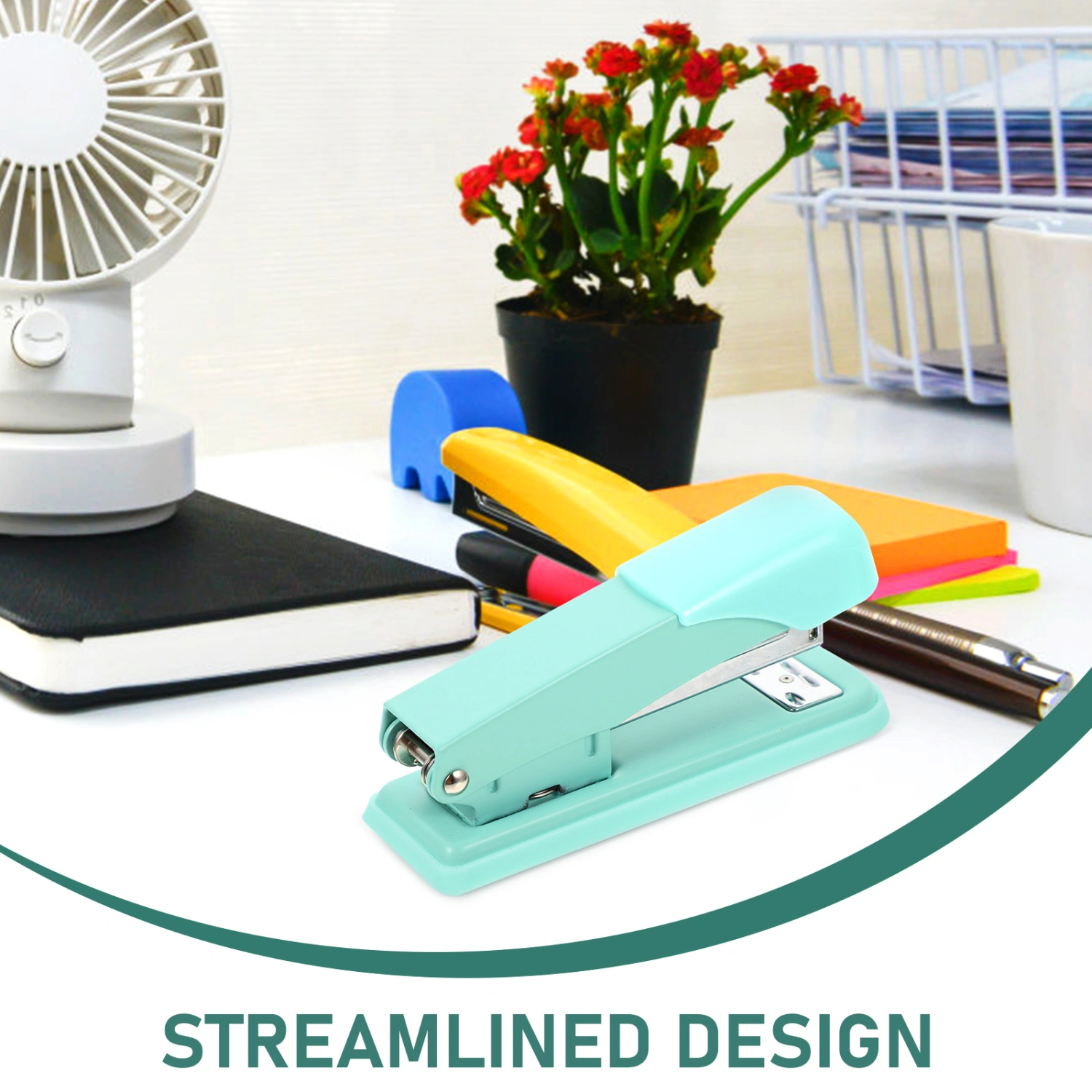 Multi-function Stapler Convenient Desk Stapler Metal Office Stapler Home Supply