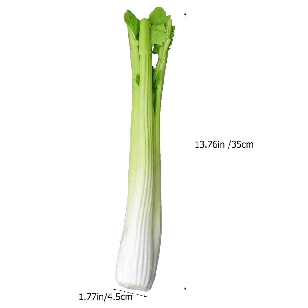 Artificial Celery Toy Realistic Vegetable Ornament Celery Model Toy Farmhouse Decoration