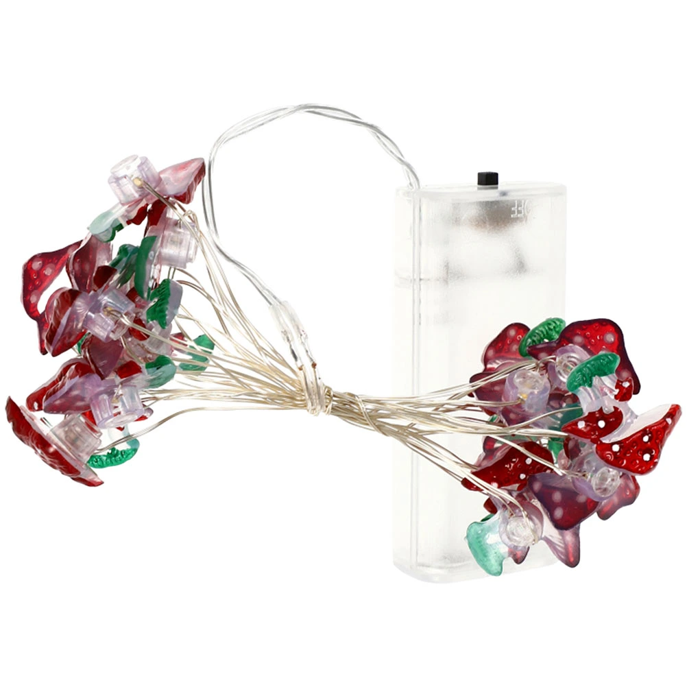 LED Plant String Lights Mushroom String Lights Festival Decorative String Lights