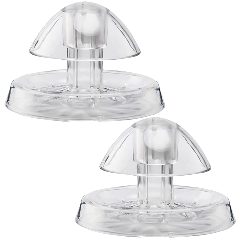 2Pcs Snail Trap for Fish Tank Aquarium Snail Trap Plastic Snail Catcher Transparent Snail Trap