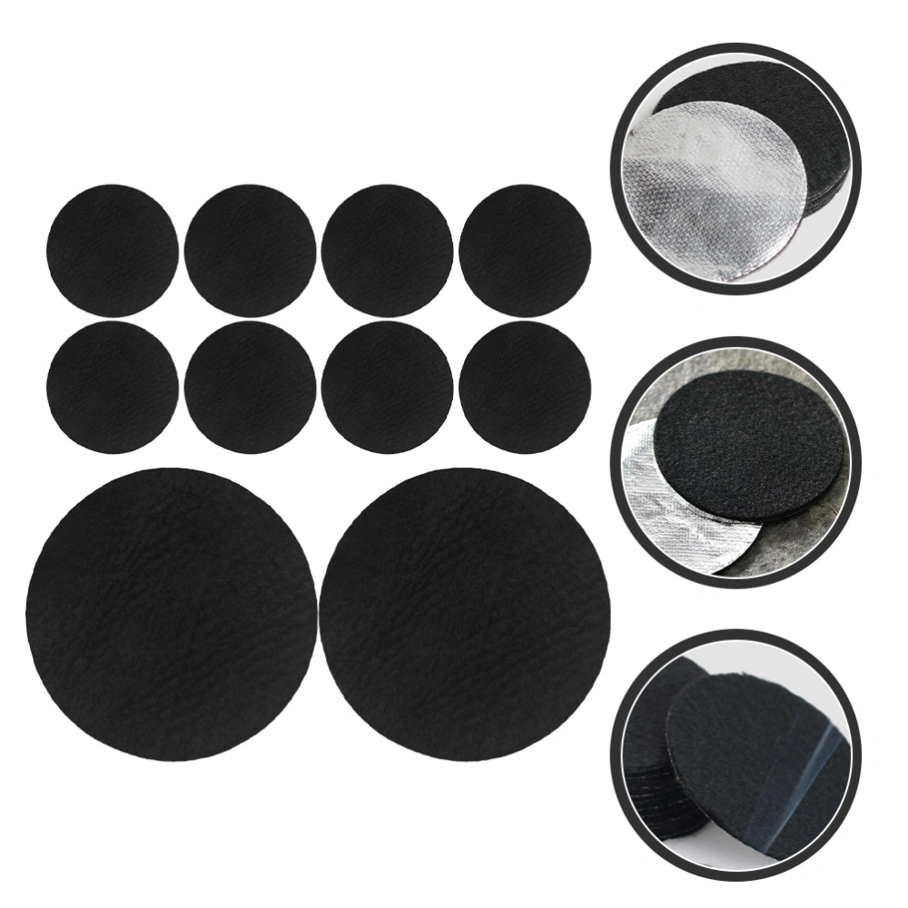 10pcs Incense Burner Holder Heat-resistant Mat Insulating Mat Round Cotton Pad