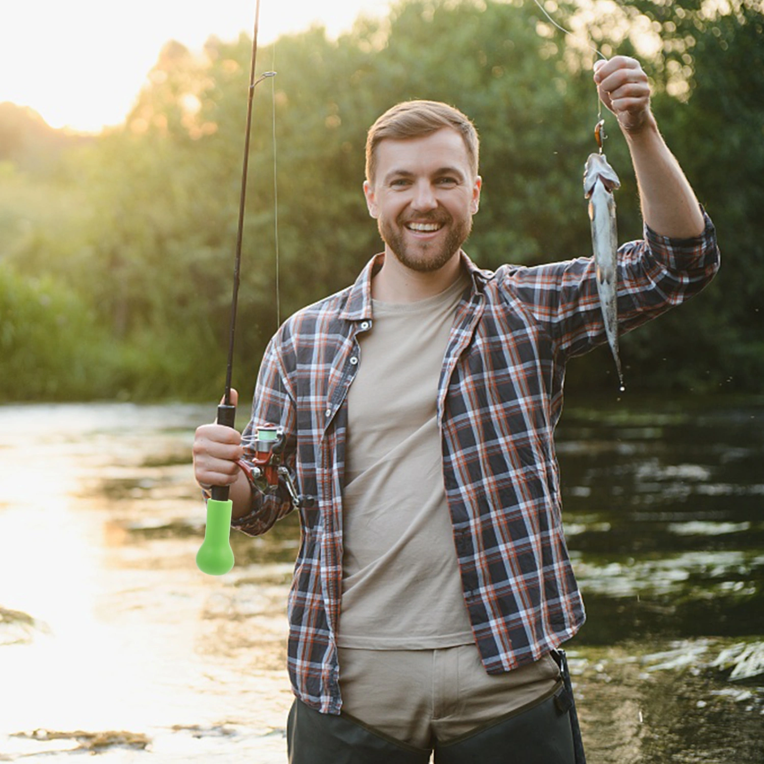 Fishing Rod Cap Lightweight Fishing Rod Protector Practical Fishing Rod Seat Fishing Rod Cushion