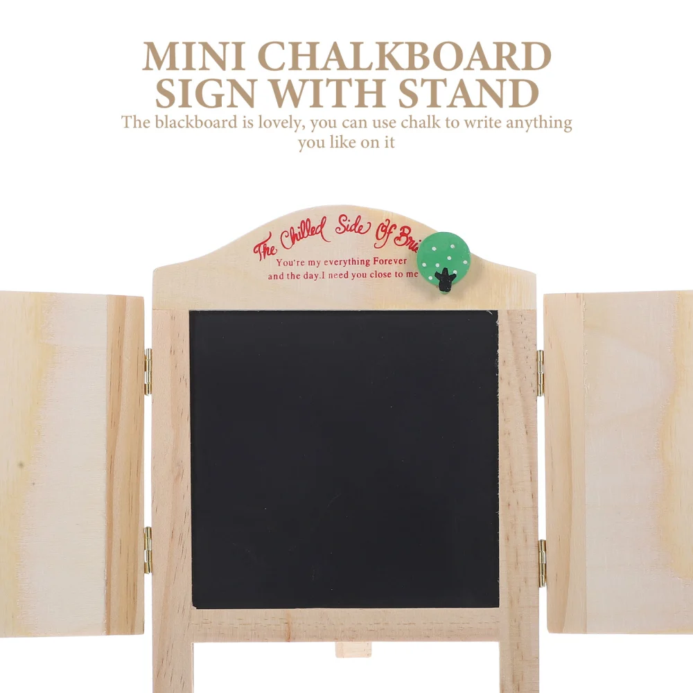 1 Set of Multi-function Message Board Desktop Chalk Board Household Chalkboard Home Accessory