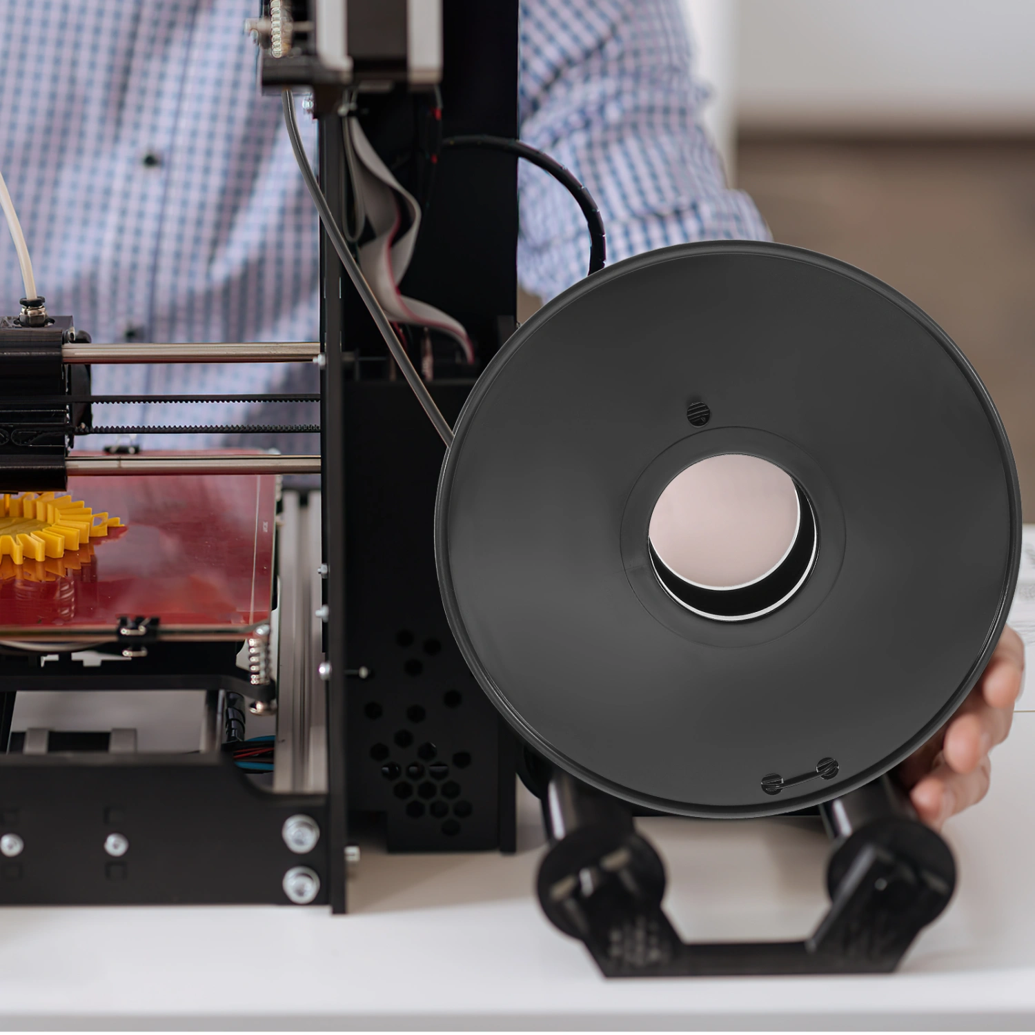 1 Roll Printing Filament Professional 3D Printer 1.75 Filament PLA Filament (1kg/Spool)