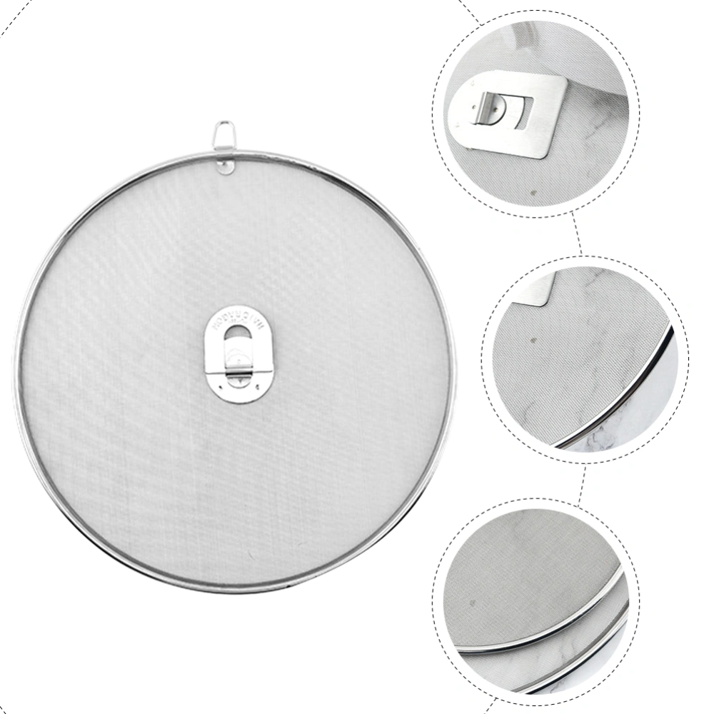 Convenient Oil Proof Mesh Kitchen Oil Screen Anti Spill Oil Mesh Cover Oil Protector