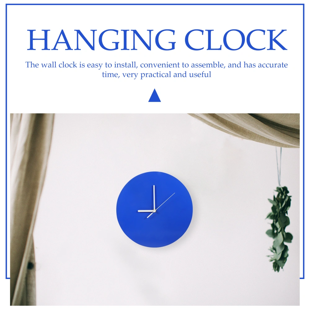 Decorative Wall Clock Silent Non-ticking Modern Style Wooden Wall Clocks for Home Office