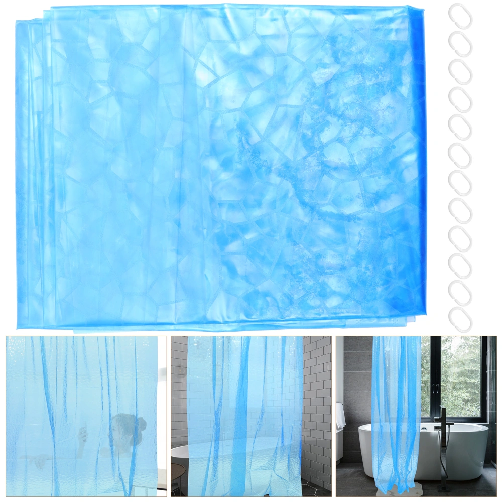 Bath Shower Curtain Household Shower Curtain Bathroom Decorative Shower Liner